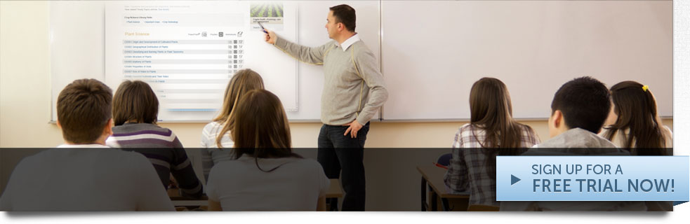 Clasroom-Ready Lessons for Agriculture Instruction. Sign up for a free trial now!